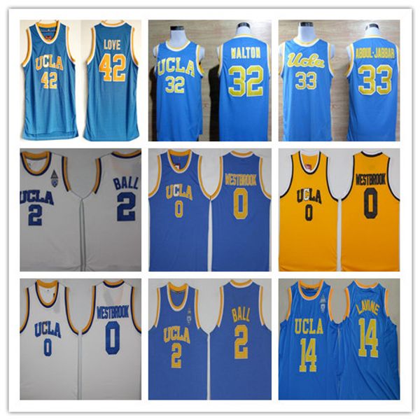 UCLA Bruins College Basketball Blue Russell Westbrook Lonzo Ball Zach LaVine Kareem Abdul Jabbar Reggie Miller Bill Walton Kevin Love Jersey
UCLA Bruins College Basketball Blue Russell Westbrook Lonzo Ball Zach LaVine Kareem Abdul Jabbar Reggie Miller Bill Walton Kevin Love Jersey