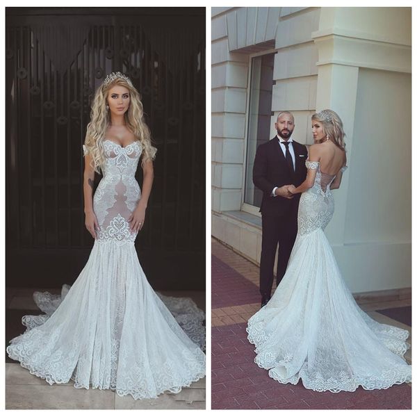 middle east slim petite 2021 mermaid wedding dresses lace appliqued sweep train dubai arabic low back bridal gowns vestidos de noiva custom, White
middle east slim petite 2021 mermaid wedding dresses lace appliqued sweep train dubai arabic low back bridal gowns vestidos de noiva custom, White