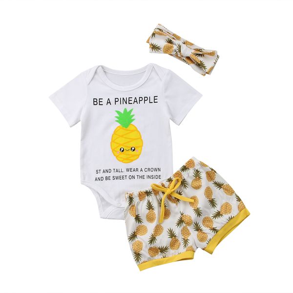 newborn baby boy girl pineapple romper+shorts set 2pcs clothes outfit clothes, White
newborn baby boy girl pineapple romper+shorts set 2pcs clothes outfit clothes, White