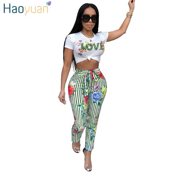 pullover set women love print casual tracksuit short sleeve and pants matching suits sweatsuit summer outfits female, Gray 
pullover set women love print casual tracksuit short sleeve and pants matching suits sweatsuit summer outfits female, Gray