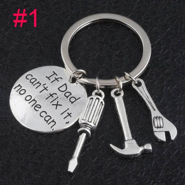 2018 new fashion keychain keyring ''if dad can''t fix it no one can'' hand tools keychain pendant gift for fat, Slivery;golden
2018 new fashion keychain keyring ''if dad can''t fix it no one can'' hand tools keychain pendant gift for fat, Slivery;golden