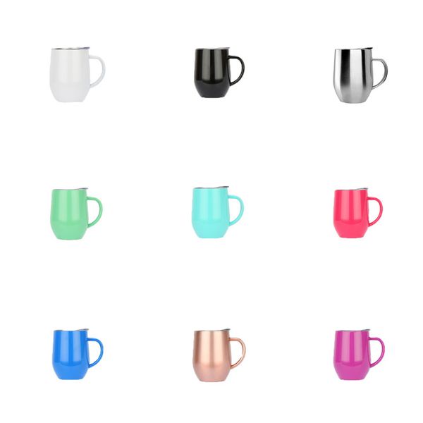 9 colors 12oz egg cup wine glass with handle double wall stainless steel tumbler thermos stemless tumblers powder coated travel beer mugs
9 colors 12oz egg cup wine glass with handle double wall stainless steel tumbler thermos stemless tumblers powder coated travel beer mugs