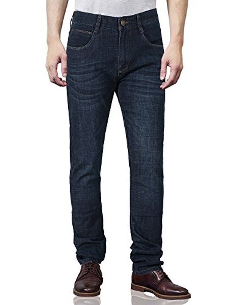 taipove men straight fit jeans relax fit comfy stretch sit at waist blue & black
taipove men straight fit jeans relax fit comfy stretch sit at waist blue & black
