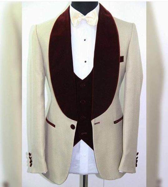 all loved handsome groomsmen shawl dark red lapel groom tuxedos one button men suits wedding/prom man blazer ( jacket+pants+vest+tie), Black;gray
all loved handsome groomsmen shawl dark red lapel groom tuxedos one button men suits wedding/prom man blazer ( jacket+pants+vest+tie), Black;gray