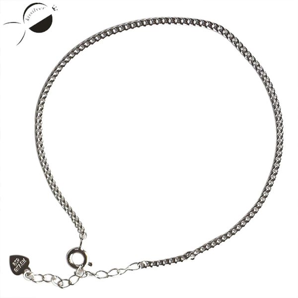 kissilver s925 fine silver heart sutra anklets retro adjustable anklet for female retro trendy women fashion jewelry new, Red;blue
kissilver s925 fine silver heart sutra anklets retro adjustable anklet for female retro trendy women fashion jewelry new, Red;blue