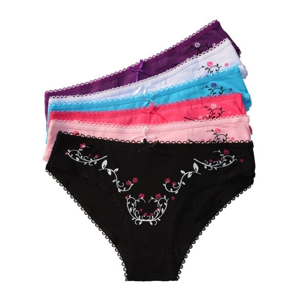 funcilac women's panties everyday style cotton woman underwear briefs lingerie knickers for women ladies (5pcs/lot) size l xl, Black;pink
funcilac women's panties everyday style cotton woman underwear briefs lingerie knickers for women ladies (5pcs/lot) size l xl, Black;pink