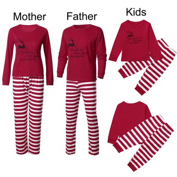 new fashion 2018 cotton blend christmas mommy daddy me daddy men striped o-neck letter print +pants set clothes, Gray
new fashion 2018 cotton blend christmas mommy daddy me daddy men striped o-neck letter print +pants set clothes, Gray