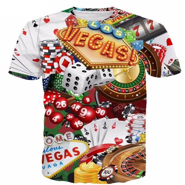 lizhiyang new fashion men women t-shirts tacky las vegas poker 3d print crewneck shirts tees tshirt, White;black
lizhiyang new fashion men women t-shirts tacky las vegas poker 3d print crewneck shirts tees tshirt, White;black