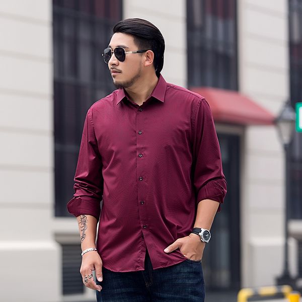 10xl 8xl 6xl 5x spring men casual shirts long sleeve brand printed business casual formal business print autumn men dress shirt, White;black
10xl 8xl 6xl 5x spring men casual shirts long sleeve brand printed business casual formal business print autumn men dress shirt, White;black