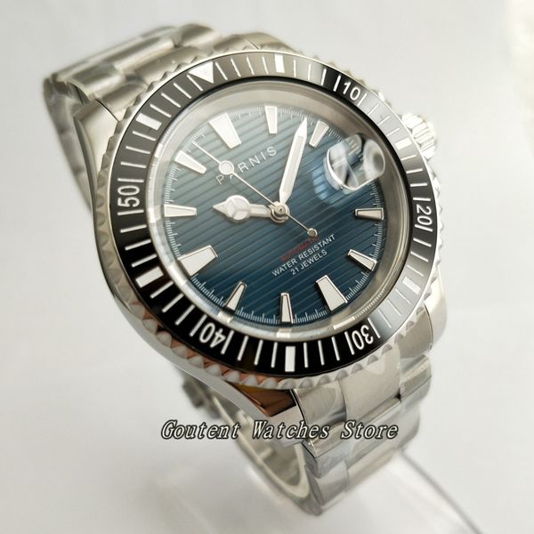 41mm ss. case sapphire glass 21jewels deep blue dial miyota 8215 automatic watch, Slivery;brown
41mm ss. case sapphire glass 21jewels deep blue dial miyota 8215 automatic watch, Slivery;brown