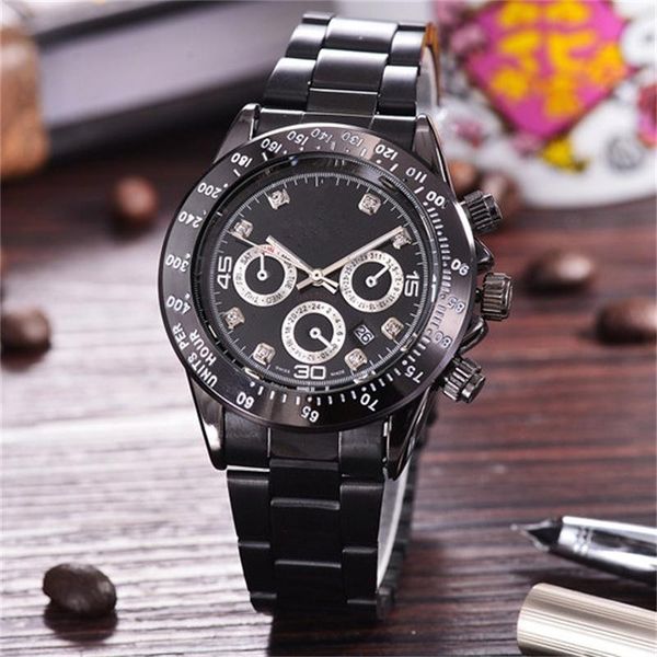 luxury watch relogio masculino mens Quartz watches fashion Black Dial Calendar Folding Clasp fashion Quartz Watches Wholesale
luxury watch relogio masculino mens Quartz watches fashion Black Dial Calendar Folding Clasp fashion Quartz Watches Wholesale