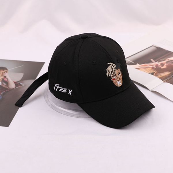 cotton singer xxxtentacion dreadlocks snapback cap for men women hip hop dad hat baseball cap bone garros, Blue;gray
cotton singer xxxtentacion dreadlocks snapback cap for men women hip hop dad hat baseball cap bone garros, Blue;gray