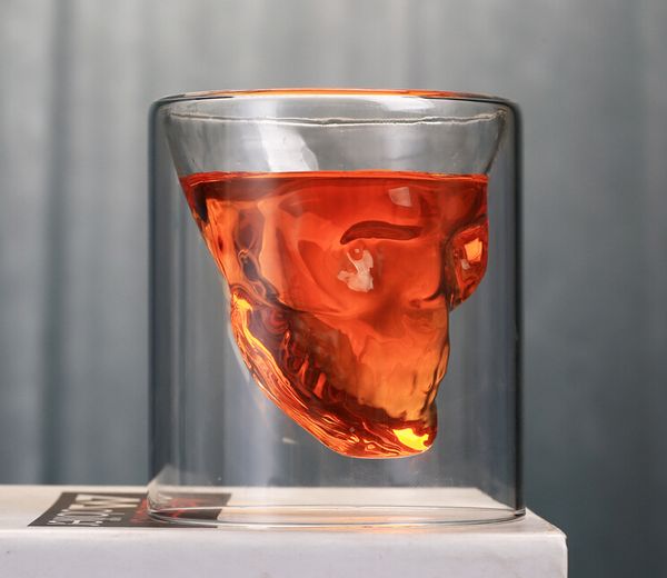 creative double transparent glass skull wine glass water crystal beer mug personality bar wine glass drinkware
creative double transparent glass skull wine glass water crystal beer mug personality bar wine glass drinkware