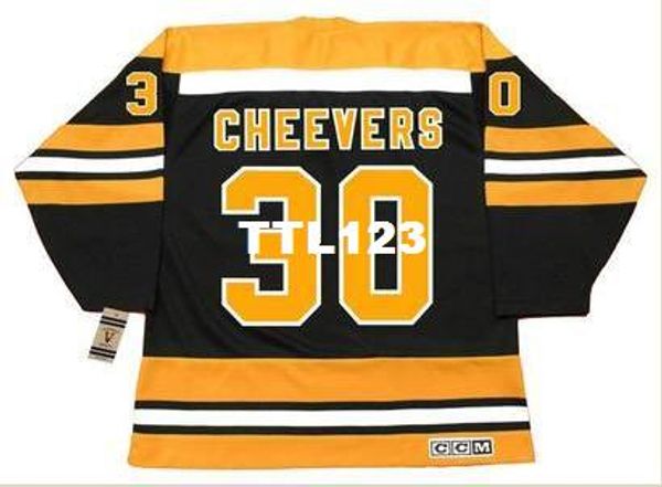 мужские #30 джерри чиверс бостон брюинз 1975 ccm старинные ретро хоккей джерси или пользовательские любое имя или номер ретро джерси, Black;red 
мужские #30 джерри чиверс бостон брюинз 1975 ccm старинные ретро хоккей джерси или пользовательские любое имя или номер ретро джерси, Black;red