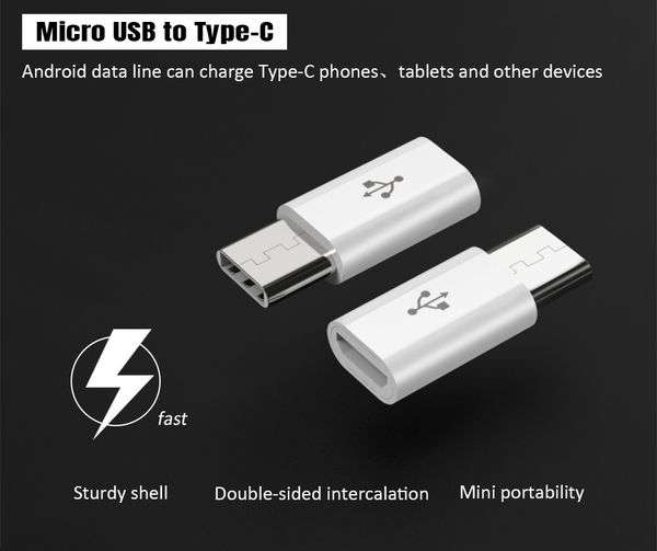2018 new usb3.1 type c cable micro usb female to type-c male adapter usb-c charger changer for xiaomi 5 5s mi5 mi4c huawei p9 plus letv
2018 new usb3.1 type c cable micro usb female to type-c male adapter usb-c charger changer for xiaomi 5 5s mi5 mi4c huawei p9 plus letv