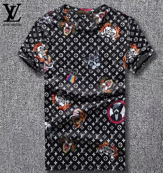 2018 Мужчины перечислены на новой роскоши мода досуг бизнес с коротким рукавом футболки фирменный стиль летом ##005
2018 Мужчины перечислены на новой роскоши мода досуг бизнес с коротким рукавом футболки фирменный стиль летом ##005