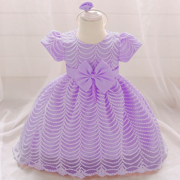 goldenshield baby baptims dresses with short sleeve christening dresses beading all over with pretty bow at waist, White
goldenshield baby baptims dresses with short sleeve christening dresses beading all over with pretty bow at waist, White