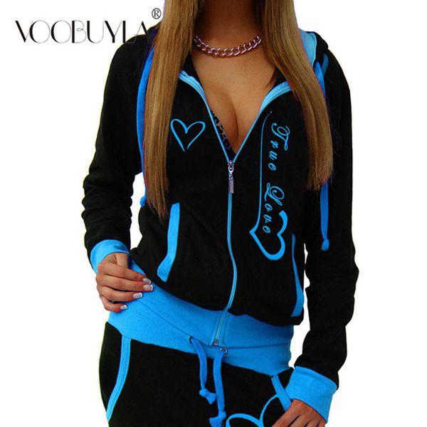 voobuyla 2 pcs women running set fitness gym clothes long sleeve print tennis jacket+pants leggings jogging workout sport suit, Black;blue
voobuyla 2 pcs women running set fitness gym clothes long sleeve print tennis jacket+pants leggings jogging workout sport suit, Black;blue