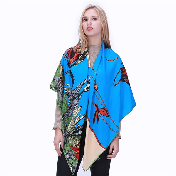 new hijab fashion floral scarves scarf&wraps scarf square silk twill women shawls printing kerchief headband 130cm female gugjo, White;black
new hijab fashion floral scarves scarf&wraps scarf square silk twill women shawls printing kerchief headband 130cm female gugjo, White;black