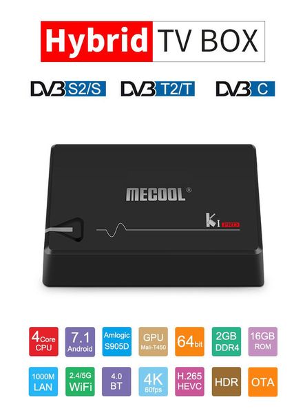 mecool ki pro + dvb tvbox android 7.1 2g 16g s905d ddr4 stalker stb сетевой плеер tv box
mecool ki pro + dvb tvbox android 7.1 2g 16g s905d ddr4 stalker stb сетевой плеер tv box