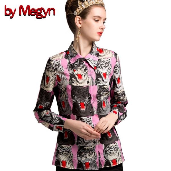 by megyn 2018 fashion designer runway women blouses long sleeve shirt tiger print women blouses plus size xxxl female blouse, White
by megyn 2018 fashion designer runway women blouses long sleeve shirt tiger print women blouses plus size xxxl female blouse, White
