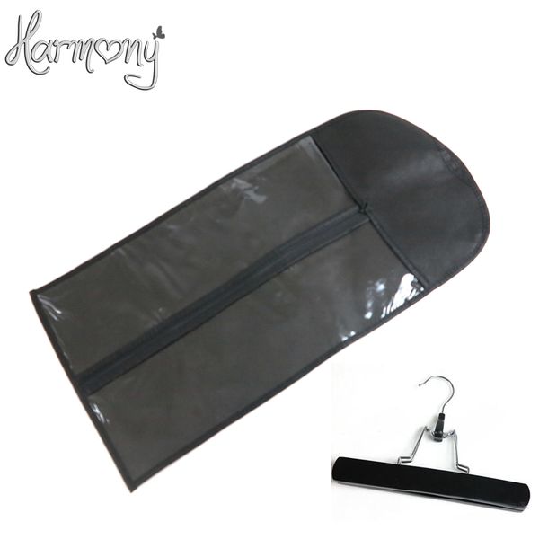 5 bags + 5 hanger black zipper hanger hair extension packaging suit case bag for weft hair extensions & clipin and ponytail
5 bags + 5 hanger black zipper hanger hair extension packaging suit case bag for weft hair extensions & clipin and ponytail