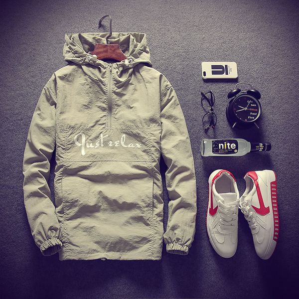 New Brand Clothing Men's Hooded Conventional Jacket Spring Autumn Good Quality Fashion Style Thin Jacket Black White Gray Green M-5XL
New Brand Clothing Men's Hooded Conventional Jacket Spring Autumn Good Quality Fashion Style Thin Jacket Black White Gray Green M-5XL