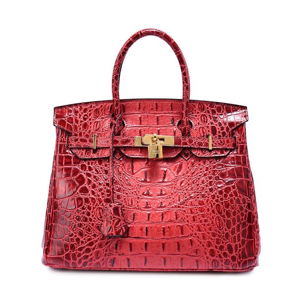 fashion women crocodile bag genuine leather women handbag female casual tote bag large cow leather ladies shoulder bags
fashion women crocodile bag genuine leather women handbag female casual tote bag large cow leather ladies shoulder bags