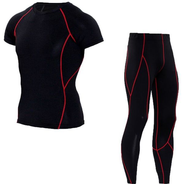 2018 muscle men tracksuit compression set t shirt men's fitness tights short sleeeve suitss, Gray
2018 muscle men tracksuit compression set t shirt men's fitness tights short sleeeve suitss, Gray