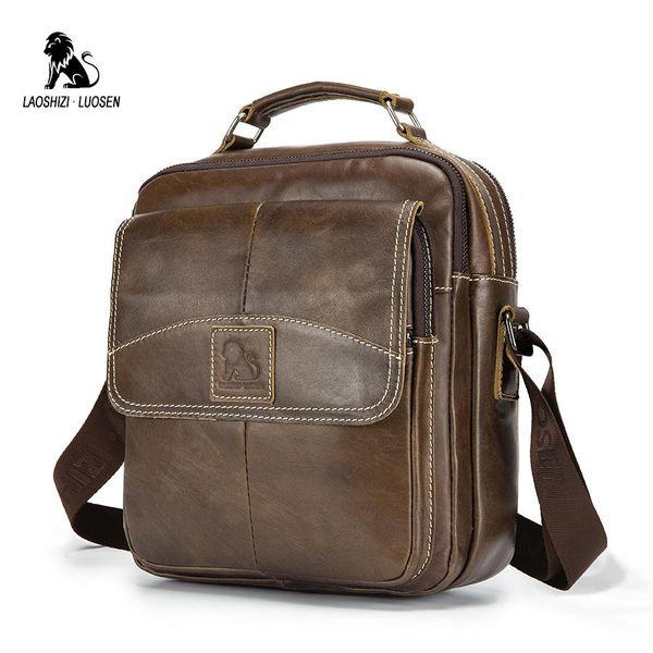 laoshizi luosen genuine leather shoulder bags for men messenger bag small male tote vintage new crossbody bags men's handbag
laoshizi luosen genuine leather shoulder bags for men messenger bag small male tote vintage new crossbody bags men's handbag