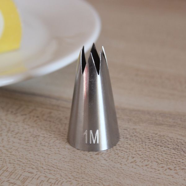 #1m stainless steel nozzle open star tip pastry cookies tools icing piping nozzles cake decorating cupcake creates drop flower
#1m stainless steel nozzle open star tip pastry cookies tools icing piping nozzles cake decorating cupcake creates drop flower