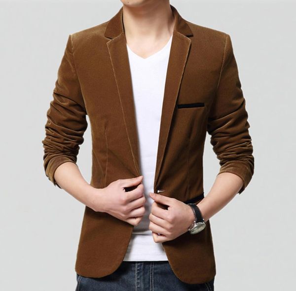 fall 2018 new men corduroy jacket cultivate one's morality fashion splicing leisure suit, White;black
fall 2018 new men corduroy jacket cultivate one's morality fashion splicing leisure suit, White;black