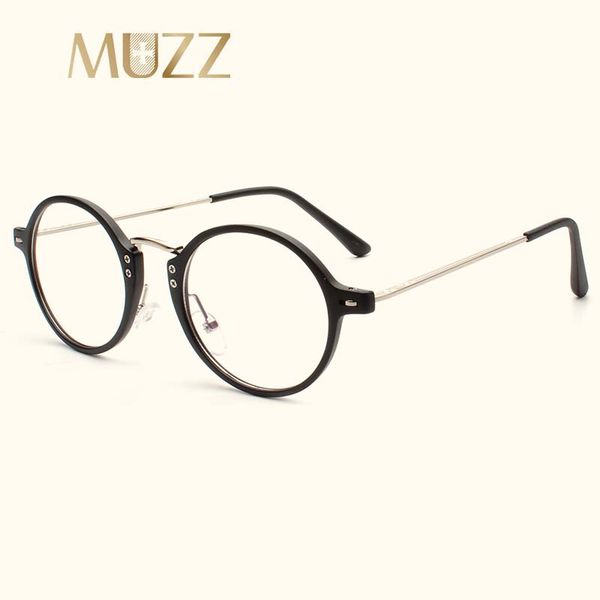 muzz women men myopia clear lens prescription optical glasses frame frames round imitation wood eyewear, Silver
muzz women men myopia clear lens prescription optical glasses frame frames round imitation wood eyewear, Silver