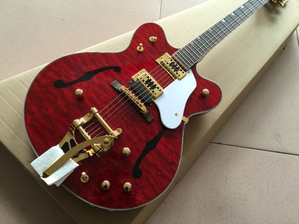 G6122 1962 vicer nova chegada de alta qualidade guitarra elétrica atkin cavalheiro do paí impre ão f em corpo oco cor vermelha
G6122 1962 vicer nova chegada de alta qualidade guitarra elétrica atkin cavalheiro do paí impre ão f em corpo oco cor vermelha