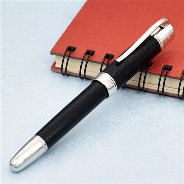 design luxury black roller ball pen with silver clip stationery office supplies gift, Blue;orange
design luxury black roller ball pen with silver clip stationery office supplies gift, Blue;orange