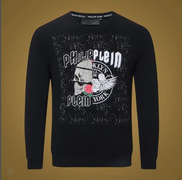 2018 новый мужской принт пуловер свитер черепа с длинными рукавами 
2018 новый мужской принт пуловер свитер черепа с длинными рукавами