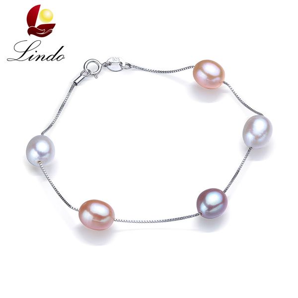 8-9mm natural freshwater pearl bracelets for women fashion silver 925 jewelry white pink purple real pearl bracelet, Golden;silver
8-9mm natural freshwater pearl bracelets for women fashion silver 925 jewelry white pink purple real pearl bracelet, Golden;silver