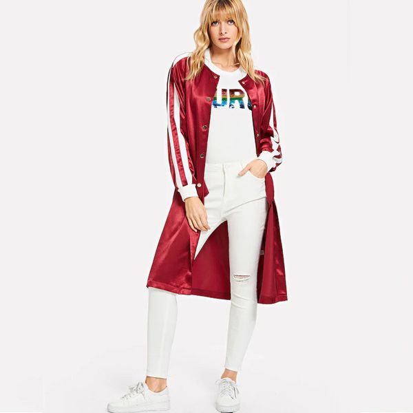 2018 autumn and winter trend women's cardigan coat trench coat, fashion striped solid color long belt buckle windbreaker, Tan;black
2018 autumn and winter trend women's cardigan coat trench coat, fashion striped solid color long belt buckle windbreaker, Tan;black