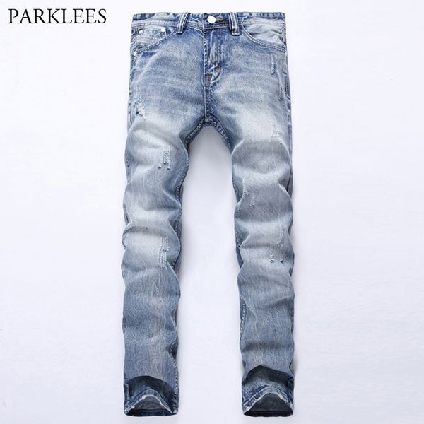 2018 fashion hi-street mens biker jeans pants skinny motorcycle jeans male blue casual stretch denim trousers men clothes
2018 fashion hi-street mens biker jeans pants skinny motorcycle jeans male blue casual stretch denim trousers men clothes