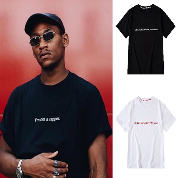 19SS The New Style Streetwear Hit Top Personality Humor Monogram Print Short Sleeve T-shirt Loose Men's T-shirt
19SS The New Style Streetwear Hit Top Personality Humor Monogram Print Short Sleeve T-shirt Loose Men's T-shirt
