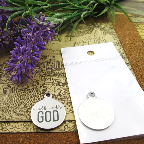 40pcs--"walk with god"stainless steel charms more style for choosing diy charms pendants for necklace, Bronze;silver
40pcs--"walk with god"stainless steel charms more style for choosing diy charms pendants for necklace, Bronze;silver