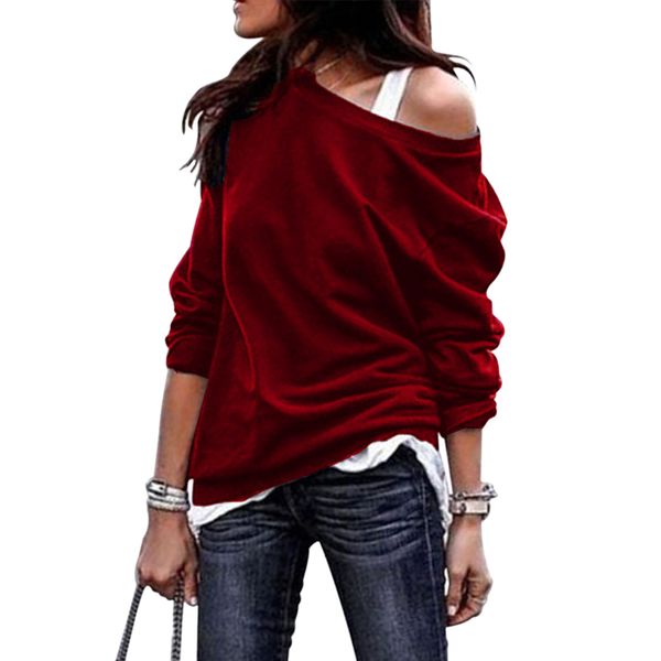 women t-shirt off women for sale shoulder t-shirts autumn solid pullover long sleeves krkqo, Black
women t-shirt off women for sale shoulder t-shirts autumn solid pullover long sleeves krkqo, Black