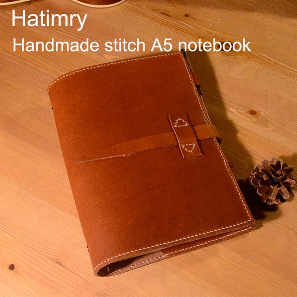 hatimry a5 genuine leather handmade stitch a5 size notfor travelers book school supplies jorunal leather notebook, Purple;pink
hatimry a5 genuine leather handmade stitch a5 size notfor travelers book school supplies jorunal leather notebook, Purple;pink