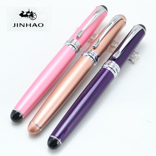 jinhao 750 pink purple champagne silver 15 colours 0.7mm nib rollerball pen caneta stationery office school supplies full metal, Blue;orange
jinhao 750 pink purple champagne silver 15 colours 0.7mm nib rollerball pen caneta stationery office school supplies full metal, Blue;orange