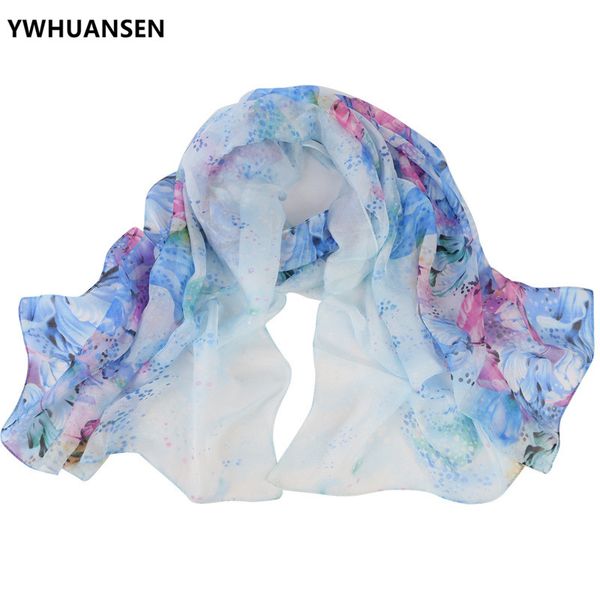 ywhuansen 180*70cm summer real silk women scarf sunscreen floral shawl mulberry silk cachecol thin flowers bufanda handkerchief, Blue;gray
ywhuansen 180*70cm summer real silk women scarf sunscreen floral shawl mulberry silk cachecol thin flowers bufanda handkerchief, Blue;gray