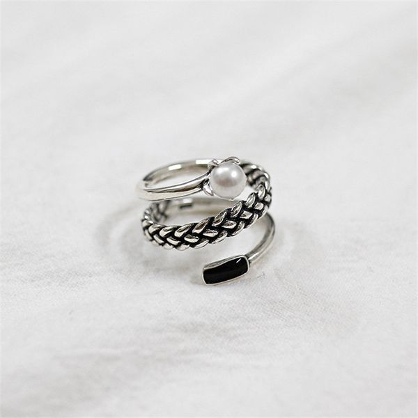 pure 925 sterling silver 3 layers open size rings vintage spiral ring freshwater pearl multi layer ring for women
pure 925 sterling silver 3 layers open size rings vintage spiral ring freshwater pearl multi layer ring for women