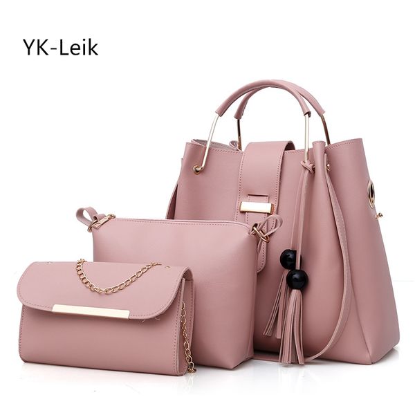 2018 sale bolsas feminina 3pcs / set european and american brands women handbags bucket fringed shoulder bags chain messenger
2018 sale bolsas feminina 3pcs / set european and american brands women handbags bucket fringed shoulder bags chain messenger