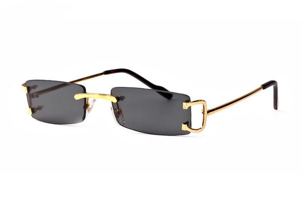 fashion rimless sunglasses man vintage gold silver with box pink lady metal horn glasses frame red and women brown buffalo famous, White;black
fashion rimless sunglasses man vintage gold silver with box pink lady metal horn glasses frame red and women brown buffalo famous, White;black