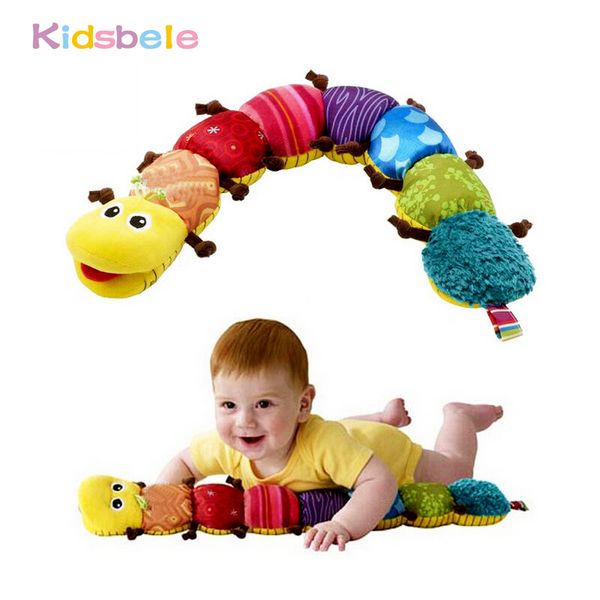 Baby Toys Musical Stuff Caterpillar With Ring Bell Cute Cartoon Animal Plush Doll Early Learning Educational Kids Toys 
Baby Toys Musical Stuff Caterpillar With Ring Bell Cute Cartoon Animal Plush Doll Early Learning Educational Kids Toys