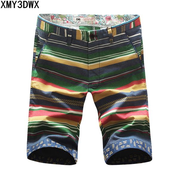 men striped patchwork color fashion male 100% cotton casual breathable comfortable shorts youth 2018 summer plus size 29-38, White;black
men striped patchwork color fashion male 100% cotton casual breathable comfortable shorts youth 2018 summer plus size 29-38, White;black